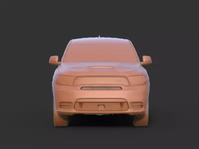 Dodge Durango SRT8 3D print model