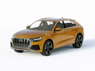 Audi Q8 2019 3D model