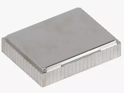 Silver Box 3D model