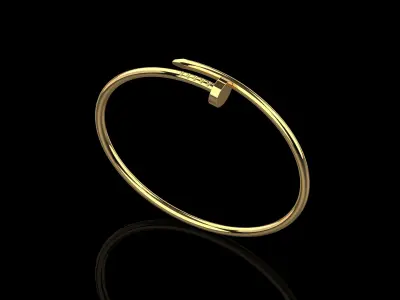 Juste un clou Bracelet 16 Size Small Version N187 3D print model