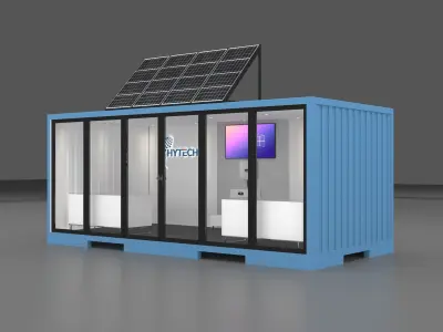 Container 3d model 3D model