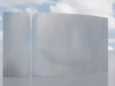Parametric Building 1h1 3D model