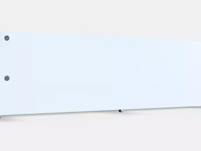 BRIMNES Daybed frame with 2 drawers Low-poly 3D model