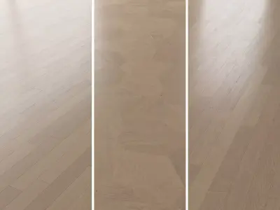 Parquet Oak Canna Brushed set 7 3D model