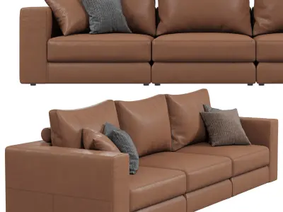 Calligaris Kora sofa 3D model