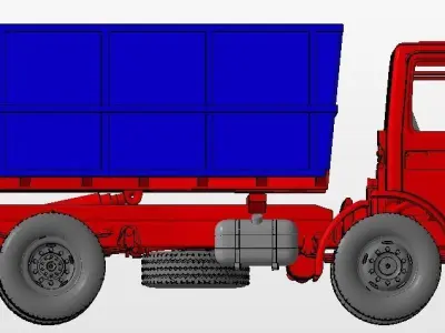 Roman Cereal Truck  3D print model