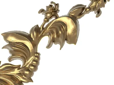  decorative pattern ready for 3D printing 3D model