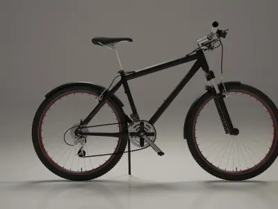 Bicycle mountain bike 3D model
