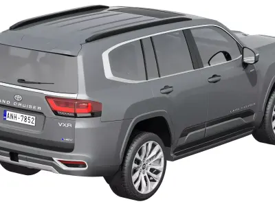 Toyota Land Cruiser 300 Hybrid 2026 3D model