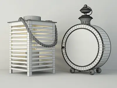 Lanterns by ZARA HOME 3D model