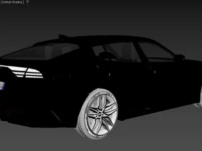 KIA STINGER 2021 Low-poly 3D model