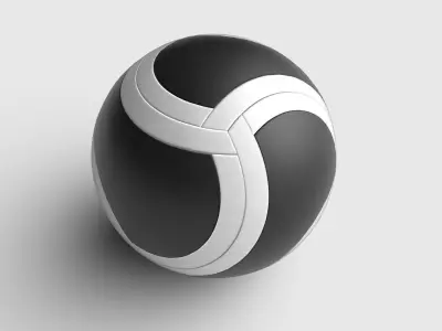 Soccer Ball M01 Low-poly 3D model