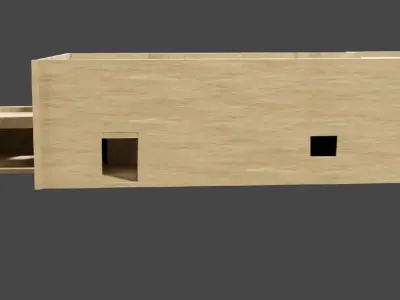 medieval apartment  3D model
