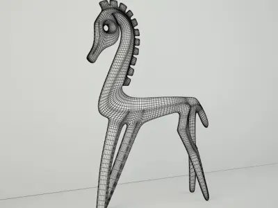 Frederic Weinberg Bronze Horse 3D model