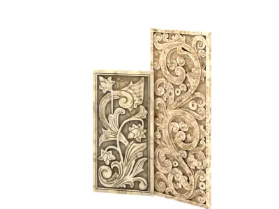Balinese Carving Stone 3D model