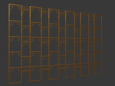 Metal Partition 3D model