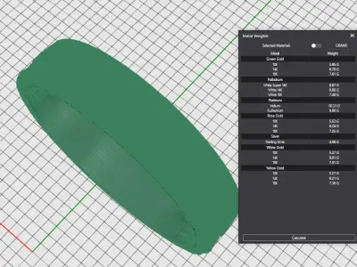 Everest Ring 3D print model