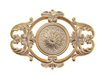 Classic carved 218 3D model