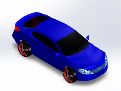 Car model 3D print model buy