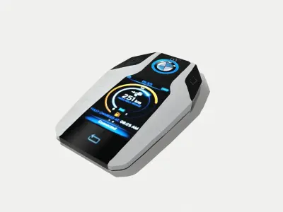 7 Series Display Key touch 3D model