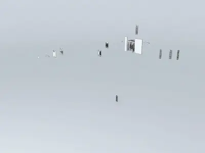 Fence and Arbor Free 3D model