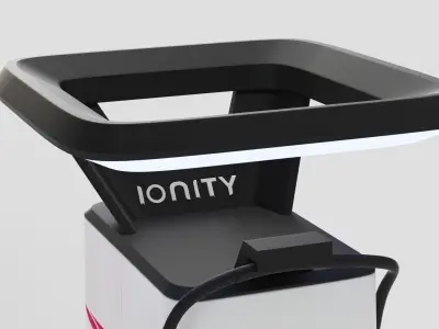 EV Ionity Charging Station 2 3D model