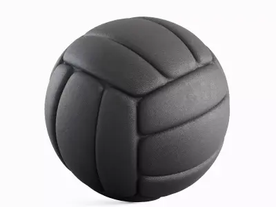 Simple Volleyball Ball 09 3D model