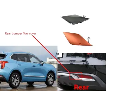 Haval Jolion Rear Bumper tow cover 3D print model