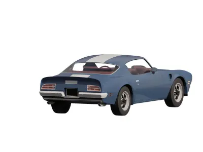  Pontiac Firebird 3D model