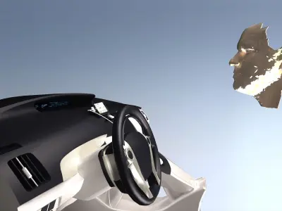 iPhone dock prius Free 3D model