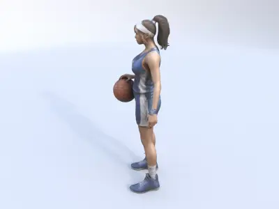Basketball 3D model