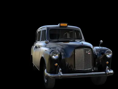 London Taxi 3D model