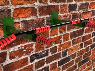 Pull Up Bar 3D model buy