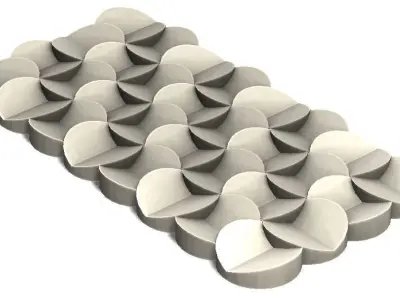 3D print wall art design for interior  Free 3D print model