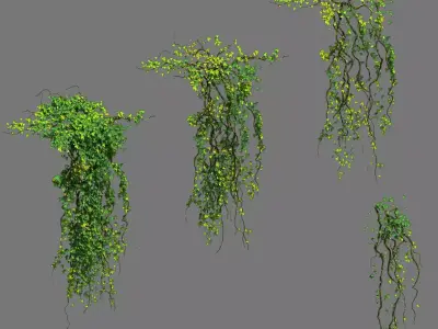 Decoration - vines 3D model