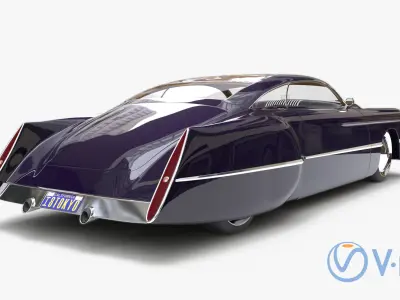 Cadzzila Hot Rod 3D model