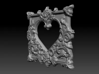 Bas relief Frame 240506 05 3D print model