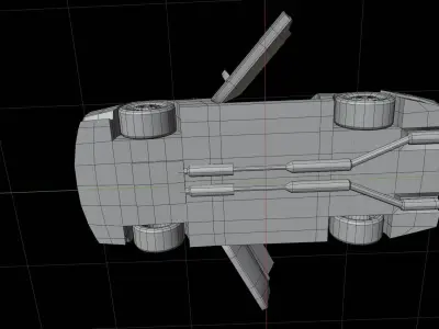 Car model Low-poly 3D model by IhorSavaryn