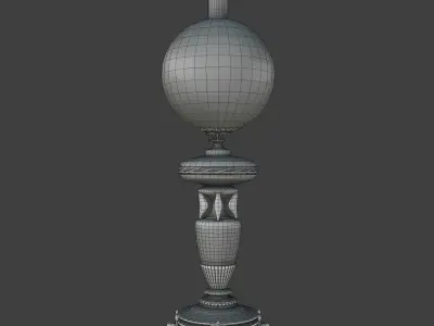 Ornamental old Lamp 3D model