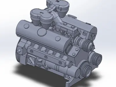 Maybach  HL 120 3D model