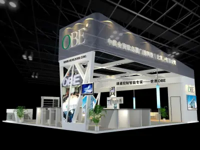 Exhibition - Area - 12X12-3DMAX2009-02 3D model