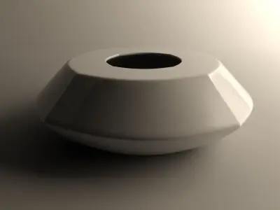 Flowerpot for small vegetation 2 3D print model