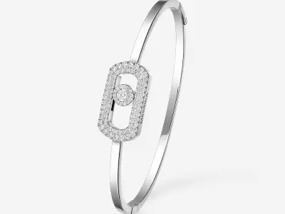 Messika So Move PavE Bangle 3D print model