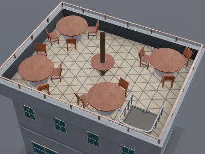 Free House Free low-poly 3D model