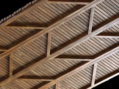 Beam decor wall n2 3D model