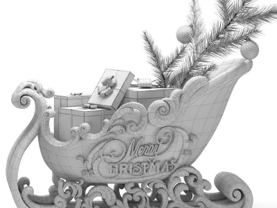 Christmas decor  3D model