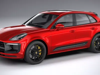 Porsche Macan GTS 2022 3D model