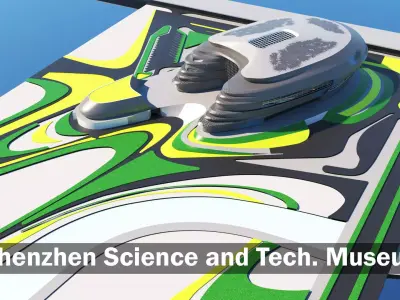 Shenzhen Science  Museum 3D model