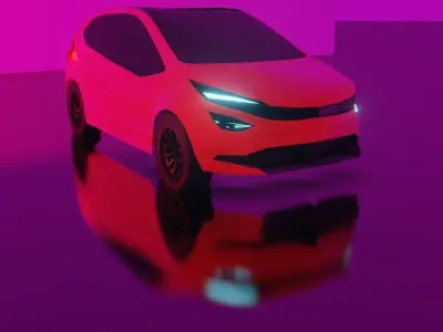 Tata Altroz Free 3D model Free low-poly 3D model