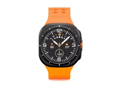 Samsung Galaxy Watch Ultra Titanium Gray 3D model